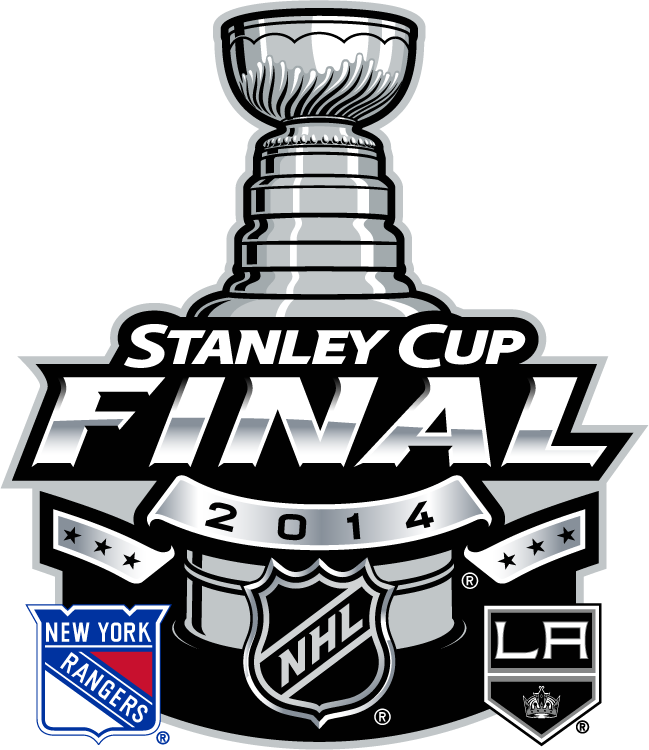 Stanley Cup Playoffs 2014 Finals Matchup Logo iron on transfers for T-shirts